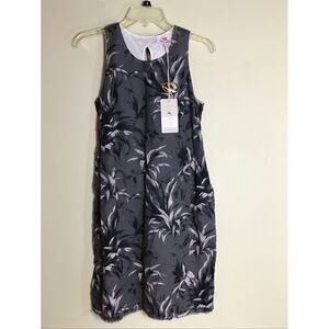 Tommy Bahama Missouri Tigers Shift Dress Sz.Sm Gray NWT Spirit leaf it to me